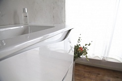 BelBagno Тумба с раковиной подвесная CLIMA 60 Bianco Lucido – фотография-4